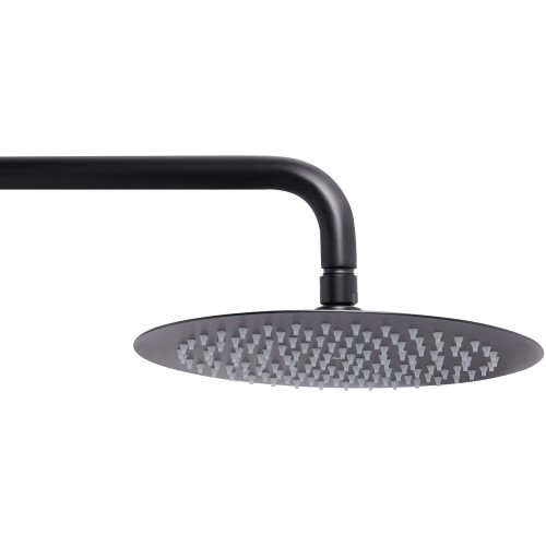 Душова система універсальна Qtap Scorpio на два споживача QTSCO51105OGB Black Matt