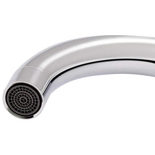 Смеситель для кухни Qtap Grand QTGRABCR007F Chrome/Black