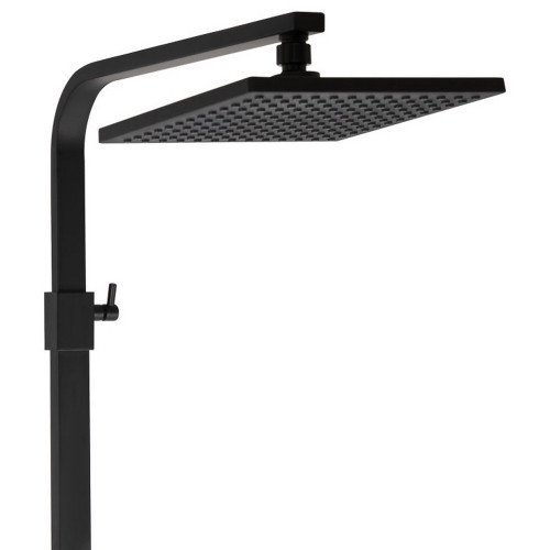Душевая система для кабины Qtap Capricorn на три потребителя (с изливом) 53103KNB Black Matt