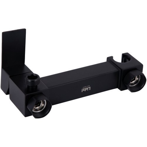 Набір для гігієнічного душу Lidz Kubis 110 Black LDKUB110BLA46104 прямокутний