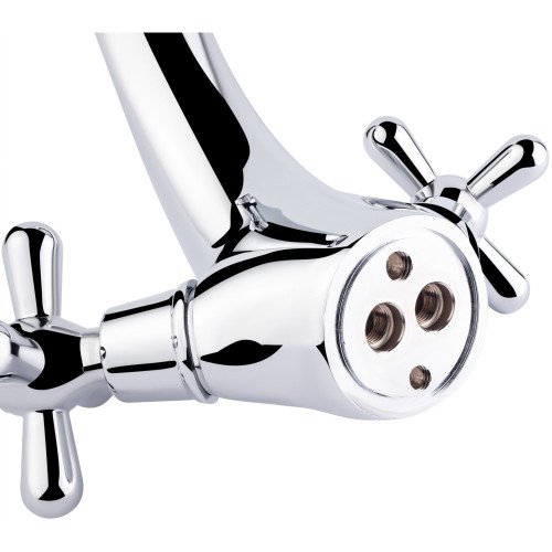 Смеситель для раковины Lidz Dominox 161 двухвентильный LDDOM161CRM35532 Chrome