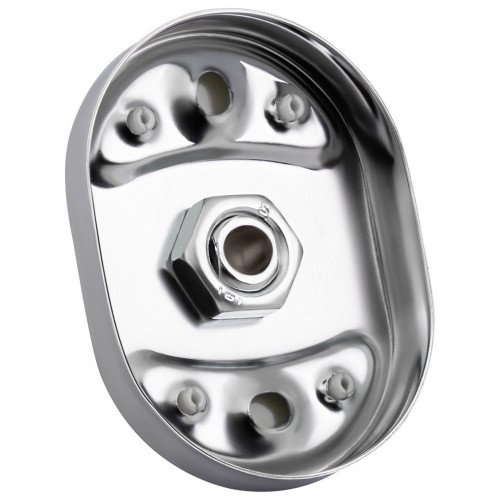 Полиця універсальна Lidz Oreo 0901 скляна (52*12 см) LDORE0901CRM22178 Chrome