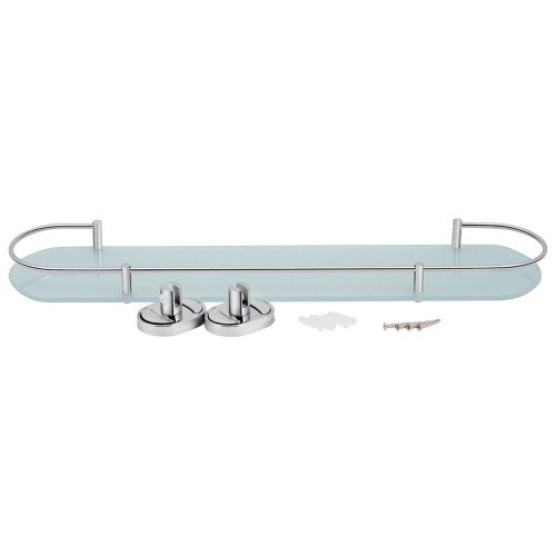 Полка універсальна Lidz Oreo 0902 скляна (52*16 см) LDORE0902CRM22179 Chrome