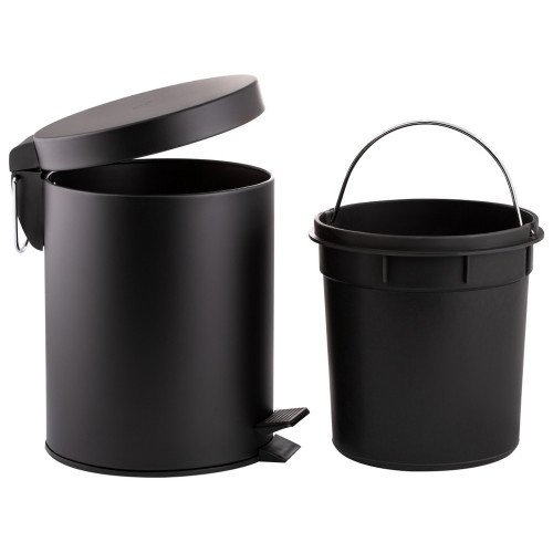 Ведро для мусора Qtap Liberty 5 л QTLIBBLM1149 Black