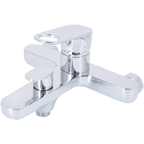 Смеситель для ванны Qtap Jay (c душевым гарнитуром) QTJAY259CRM45541 Chrome