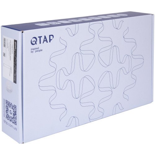 Змішувач для раковини високий Qtap Capricorn, Chrome (k26) QTCAP1060H102C48220