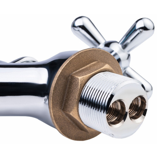 Смеситель для кухни Lidz Dominox 271F двухвентильный LDDOM271FCRM35535 Chrome