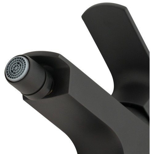 Змішувач для биде Qtap Lipno QTLIPNO2023101CB Black Matt