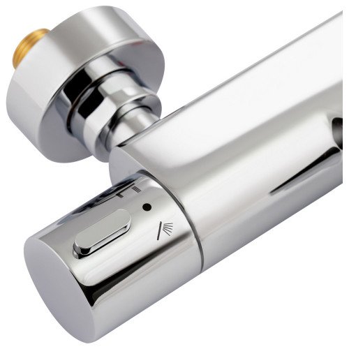Смеситель для ванны Qtap Votice термостатический QTVOT30T1051GC Chrome