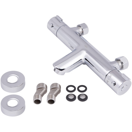 Смеситель для ванны Qtap Inspai-Therm термостатический QTINSCRMT300800 Chrome