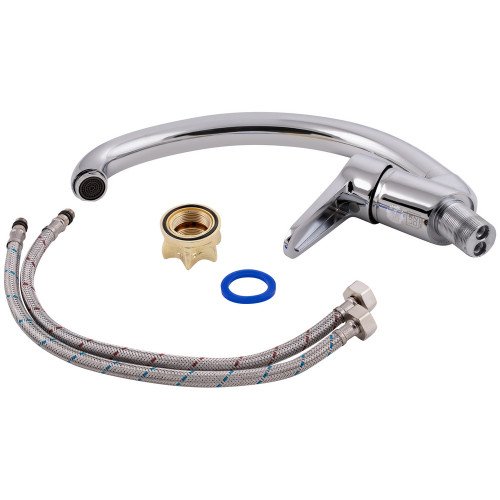 Смеситель для кухни Lidz Nicole 008F (k35) LDNIC008FCRM21877 Chrome