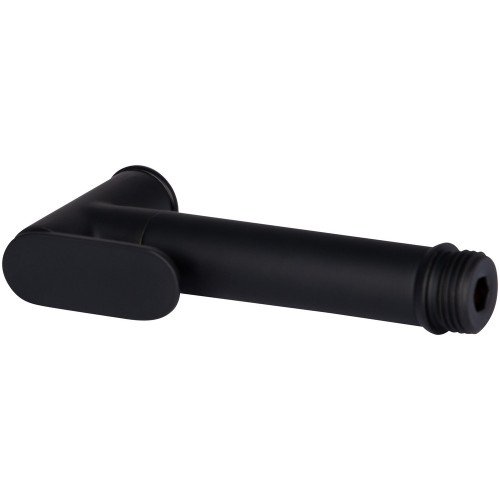 Лійка для гігієнічного душу Qtap Rucni округла QT889910842855OB Black Matt