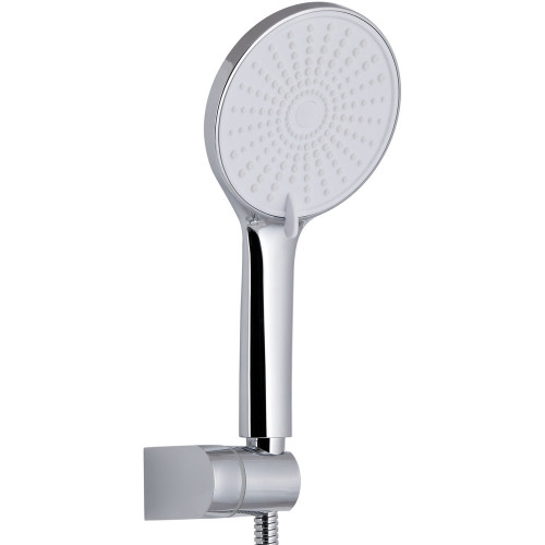 Смеситель для ванны Qtap Jay (c душевым гарнитуром) QTJAY259CRW45553 Chrome/White