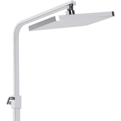 Душевая система универсальная Qtap Swan Cascada на три потребителя (с изливом) QTSWA111CRW45570 Chrome/White
