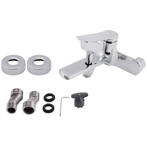 Смеситель для ванны Qtap Slavonice QTSLV3042103DC Chrome