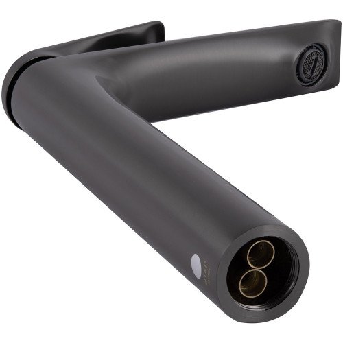 Смеситель для раковины Qtap Vlasta New высокий QTVLA269GMB45653 Gunmetal Black PVD