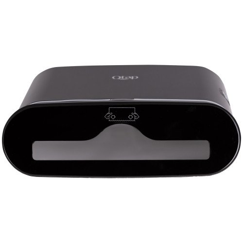 Тримач для паперових рушників Qtap Pohodli 300 мм QTDR600BP Black (Pobut)