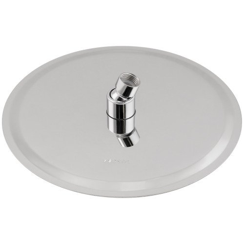 Лійка для верхнього душу Лейки Lidz Лейка 125 245 мм округла LDNIA125NKS37518 Chrome