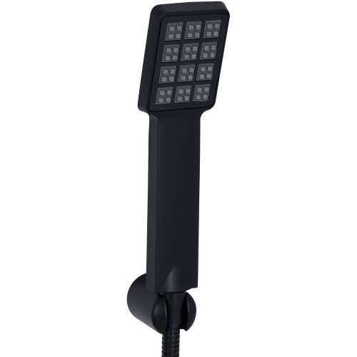 Набір 2в1 змішувач для ванни lidz wawel 006 black + змішувач для раковини lidz wawel 001 black