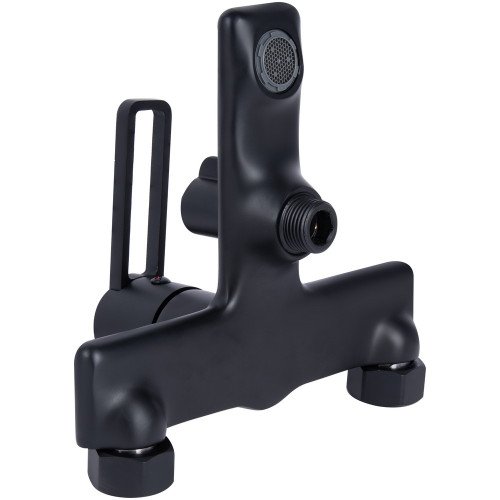 Змішувач для ванни Qtap Taurus (з душовим гарнітуром) QTTAU259BLM45662 Black Matt
