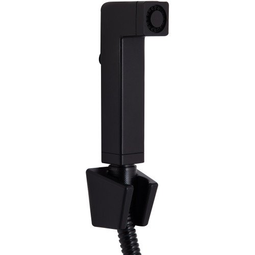 Змішувач для раковини Qtap Gemini (з гігієнічним душем) QTGEM272BLM45690 Black Matt