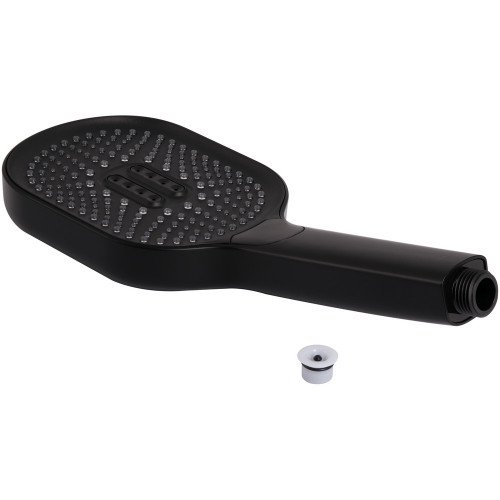 Лейка для ручного душа Qtap Rucni 140*110 мм QTRUC125BLM45961 Black Matt