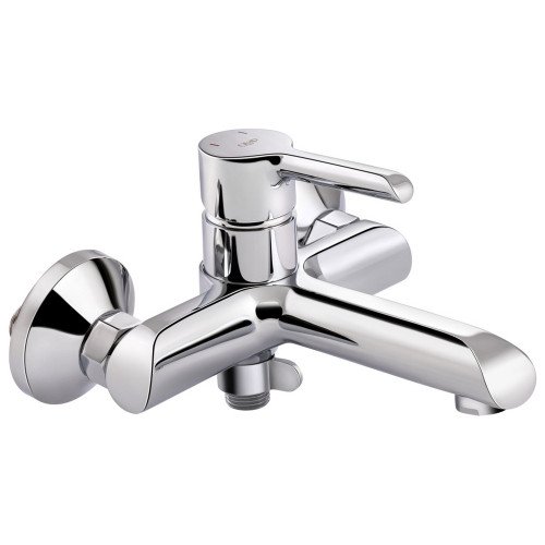 Смеситель для ванны Qtap Grand (c душевым гарнитуром) QTGRACRM006 Chrome