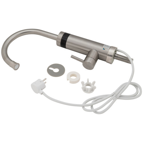 Проточный кран для кухни Lidz Warm 060 LDWAR060NKS35881 Nickel