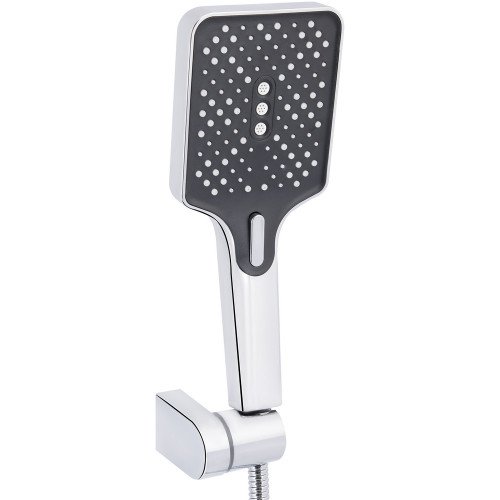Смеситель для ванны Qtap Swan Cascada с поворотным изливом (c душевым гарнитуром) QTSWA260CRM45565 Chrome