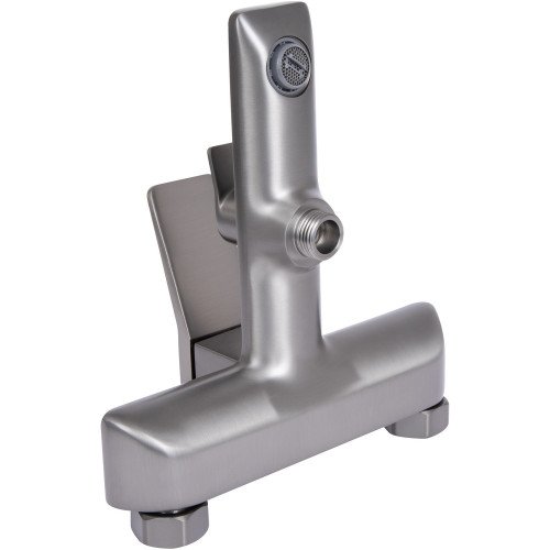 Змішувач для ванни Qtap Presto (з душовим гарнітуром) QTPRE259GRP45584 Graphite