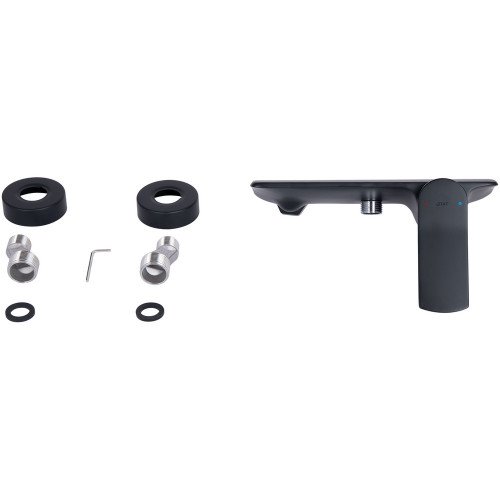 Смеситель для душа Qtap Slavonice QTSLA266BLM45908 Black Matt