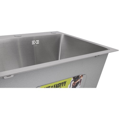 Мийка для кухні інтегрована Lidz Handmade H5843 Brushed Steel 3,0/1,0 мм LDH5843BRU49442