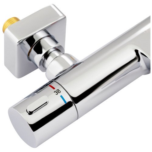 Смеситель для ванны Qtap Votice термостатический QVTC30T105GC Chrome
