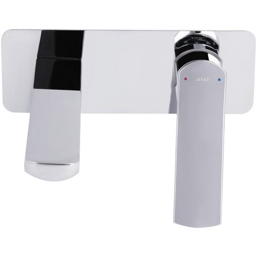 Смеситель для раковины Qtap Slavonice скрытого монтажа QTSLA273CRM45919 Chrome