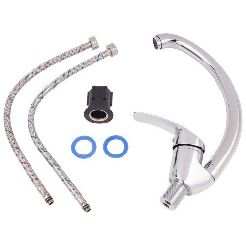 Смеситель для кухни Lidz Mars 008F (k40) LDMAR008FCRM34858 Chrome
