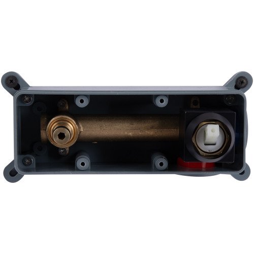 Смеситель для раковины Qtap Gemini скрытого монтажа QTGEM273BLM45694 Black Matt