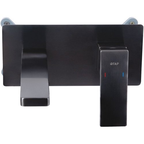 Смеситель для раковины Qtap Gemini скрытого монтажа QTGEM273GMB45695 Gunmetal Black PVD