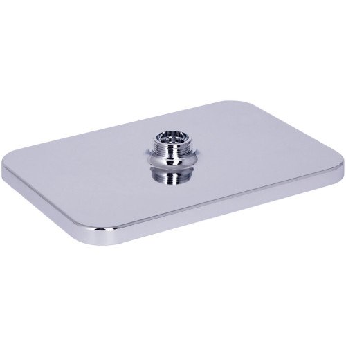 Лійка для верхнього душу Qtap Hlavova 260x180 мм прямокутна QTHLA107CRM45785 Chrome/White