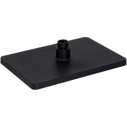 Лійка для верхнього душу Qtap Hlavova 280x190 мм прямокутна QTHLA107BLM45947 Black Matt