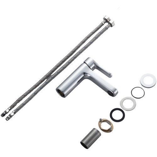 Змішувач латунний для раковини Lidz Astra 001F (k35) LDAST001FCRM48085 Chrome