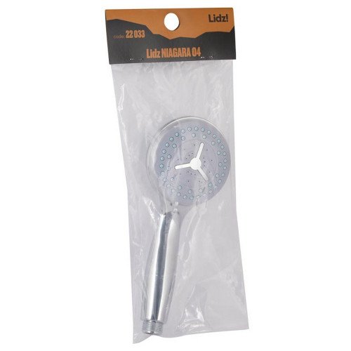 Лійка для ручного душу Лейки Lidz Niagara 04 85 мм округла LDNIA04CRM22033 Chrome