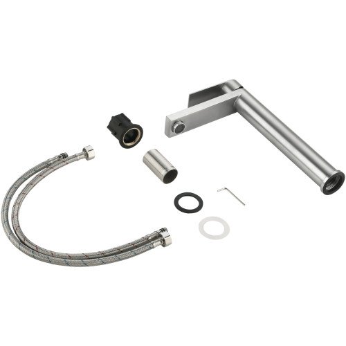 Смеситель для раковины высокий Lidz Nexus 001FH (k35) LDNEX001FHNKS49185 Nickel