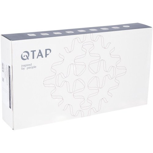 Смеситель для раковины Qtap Gemini высокий QTGEM269CRW45679 Chrome/White