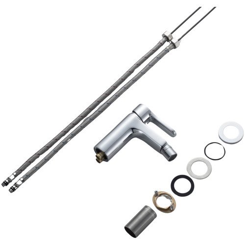 Змішувач латунний для біде Lidz Astra 001AF (k35) LDAST001AFCRM48089 Chrome