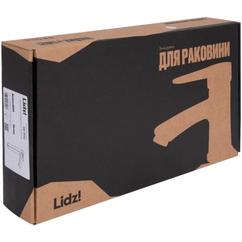 Змішувач для раковини  Lidz Dozorca 001FH високий (k35) Chrome LDDOZ001FHCRM48990