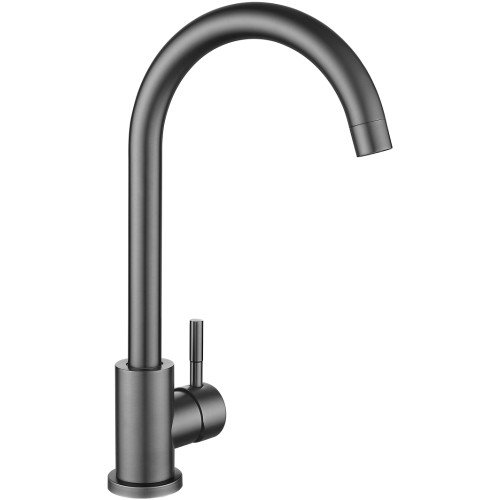 Смеситель для кухни Lidz Aria 015F (k35) LDARI015FGRP49559 Graphite