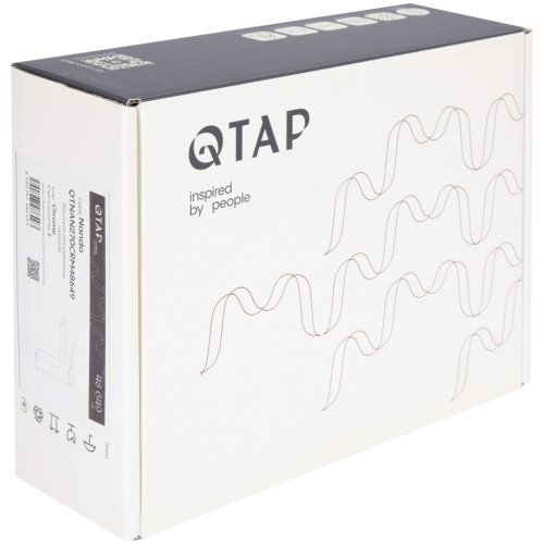 Змішувач для раковини низький Qtap Nando  QTNAN270CRM48649 Chrome
