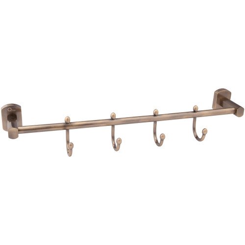 Тримач для рушника Qtap Liberty 4 гачка 450 мм QTLIBANT11544 Antic Bronze