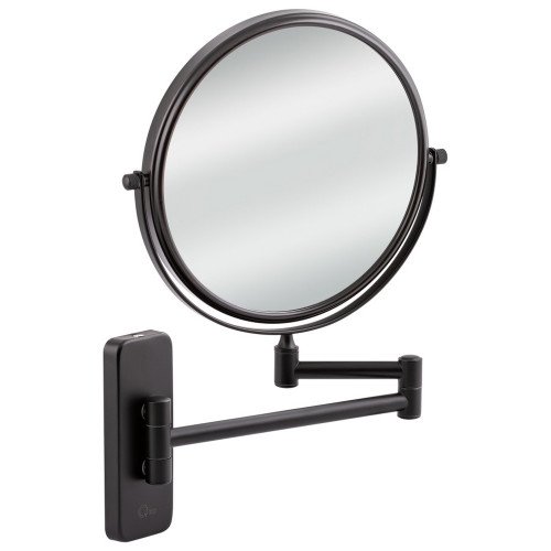 Косметичне дзеркало Qtap Liberty настінне D 200 мм QTLIBBLM1147 Black