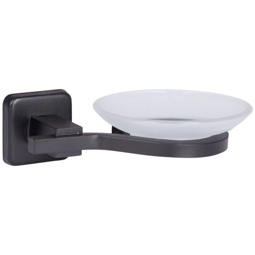 Мыльница Lidz 122 0201 настенная (матовое стекло) LD1220201BLA35753 Black Мыльница Lidz 122 0201 настенная (матовое стекло) LD1220201BLA35753 Black